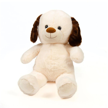 Плюшена играчка - Бежово кученце 50 см