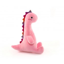 Плюшен Динозавър, розов, 26 см