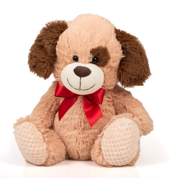 Плюшена играчка - Куче с панделка 38 см