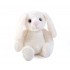 Плюшена играчка - Зайче 28 см, бяло