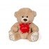 Плюшена играчка - Мече със сърце, 55 см