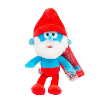  Татко Смърф с брада и червена шапка, Смърфовете, 20 см