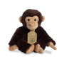 Плюшено шимпанзе Aurora Eco, кафяво, 20 см