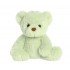 Плюшено мече Aurora, зелено, 18 см