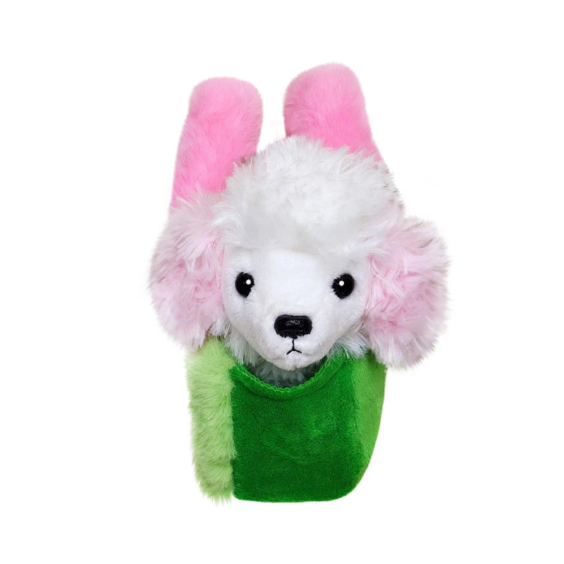 Плюшена чантичка с пудел Aurora, цветна, 18 см