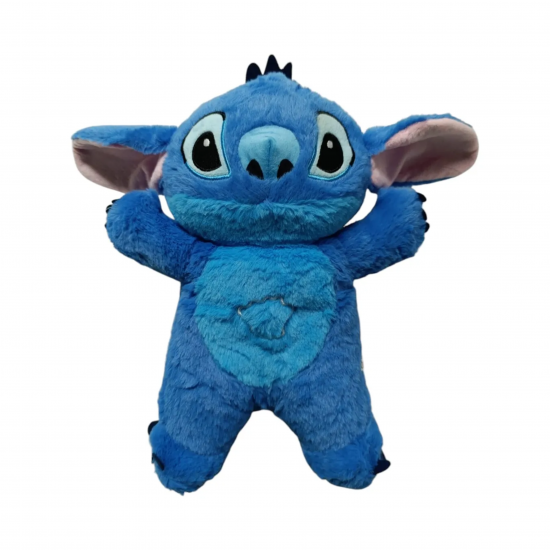 Дишаща играчка Стич с музика и светлини, 30 см