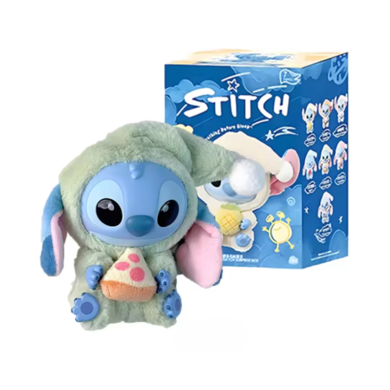 Плюшен Лабубу Стич в кутия изненада, 15 см