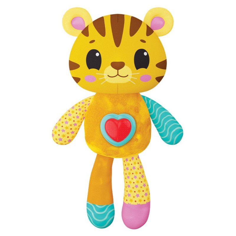 Плюшено тигърче със светещо сърце Kids Hits, 31 см