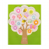 Голяма картичка Дърво с 3D мини картички 