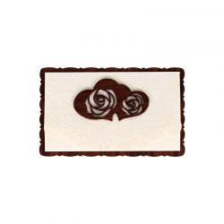 Поздравителна картичка с релефни орнаменти