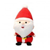 Плюшен Дядо Коледа с коледна песен, 20 см 