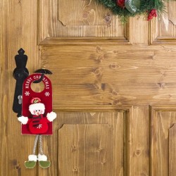 Коледна украса за врата със Снежен човек