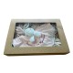 Персонализирана бебешка кърпа в кутия
