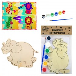 Комплект за творчество - Слонче