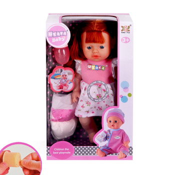 Пишкаща кукла Ани с аксесоари