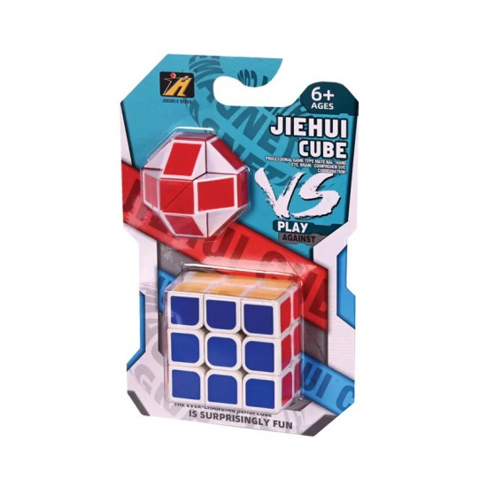 Комплект магическо Кубче Рубик и змия