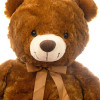 Плюшено мече гигант с кафява панделка, кафяво, 100 см