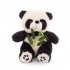 Плюшена панда с евкалиптово листо