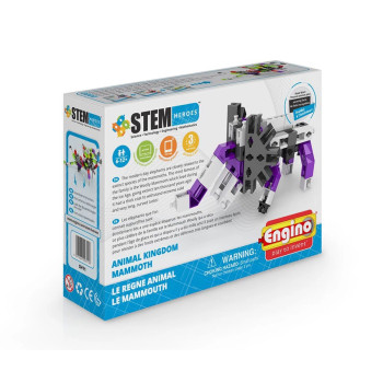 Детски конструктор Енджино СТЕМ - Герой мамут