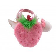 Плюшена играчка Аврора - Аксолоти в чантичка, 20 см