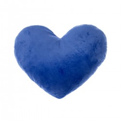Плюшено сърце в турско синьо