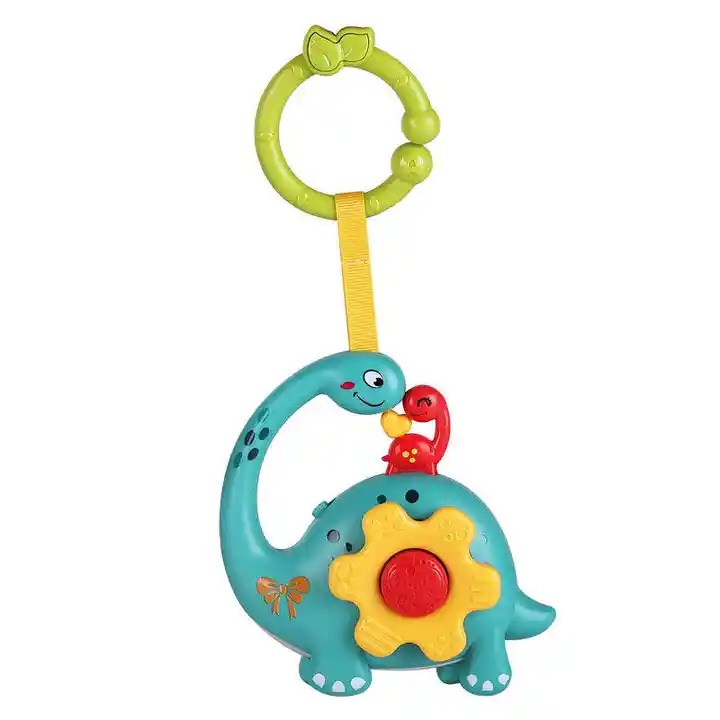 Бебешка музикална играчка за закачане Динозавър