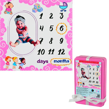 Платно за месечинки на бебе момиче, 100 см