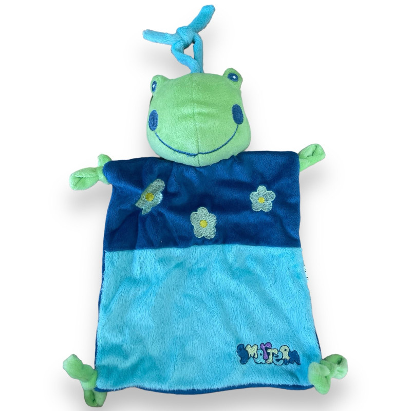 Комплект за бебе момче - Играчка жабка и дрънкалка