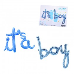 Балони надпис "It's a Boy" /син/