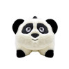 Плюшена панда възглавничка 2 в 1, 30 см