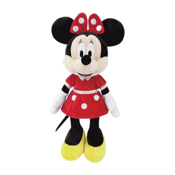 Плюшена играчка Мини Маус с червена рокличка, 45 см