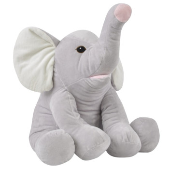 Плюшен слон Додо, сив, 40 см