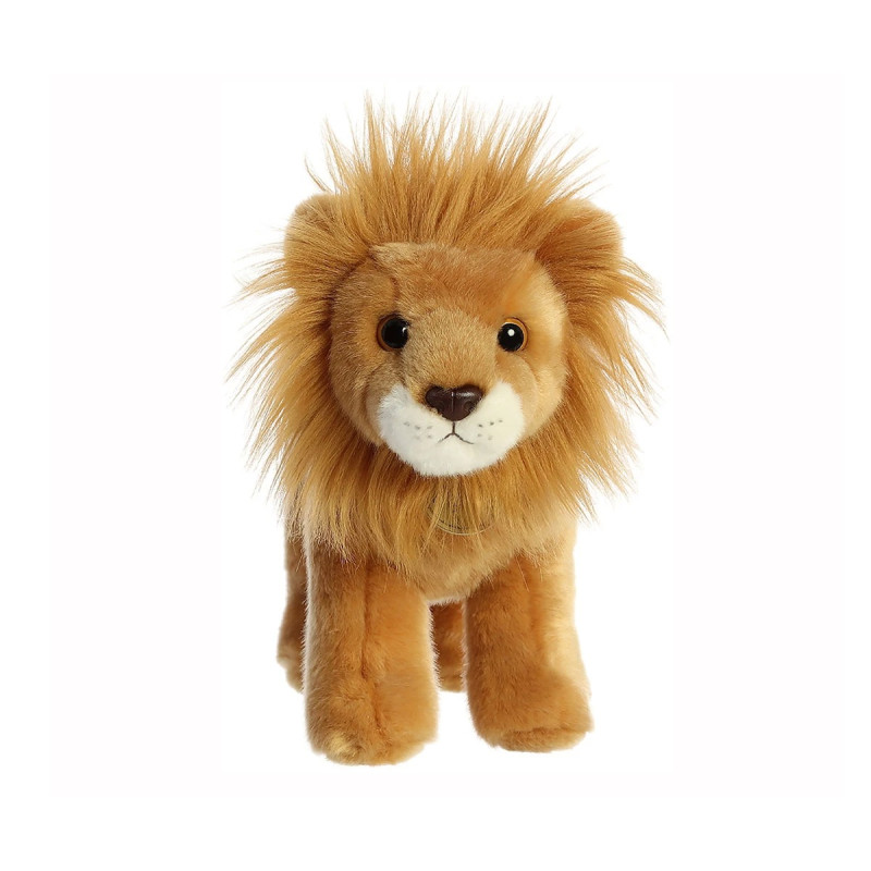 Плюшен лъв Aurora, оранжев, 20 см