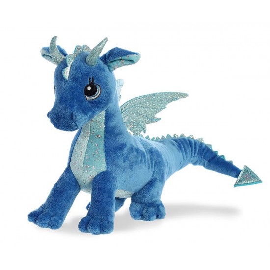 Плюшена играчка - син дракон