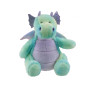 Плюшен дракон Aurora, мента, 22 см
