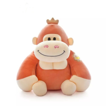 Плюшена горила Фифо, розова, 22 см