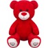 Плюшено мечe, червено, 40 см
