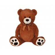 Плюшена играчка Мече, кафяво, 100 см