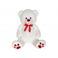 Плюшена играчка Мече, бяло, 100 см Плюшена играчка Мече, бяло, 100 см