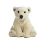 Плюшено полярно мече Aurora, бяло, 35 см