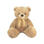 Плюшено мече с панделка Aurora, светло кафяво, 44 см