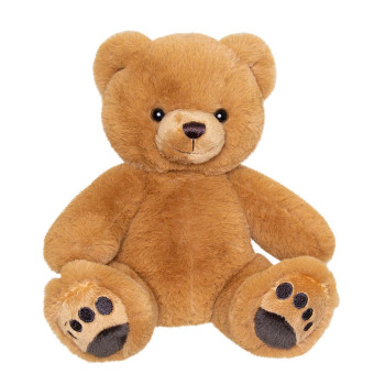 Плюшено мече Aurora, кафяво, 18 см