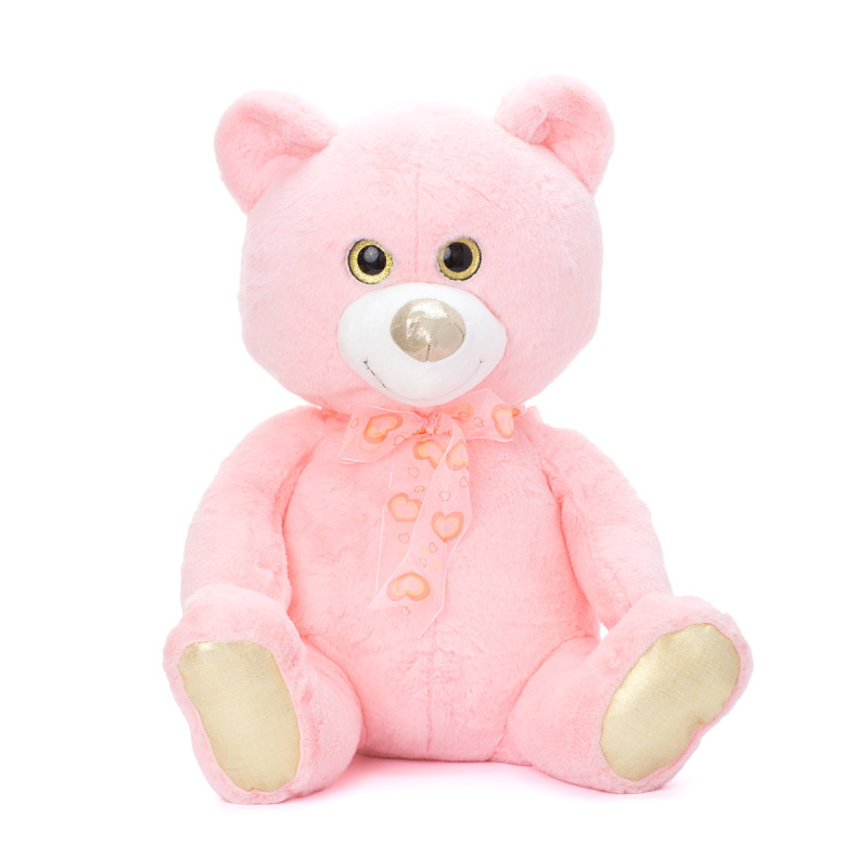 Плюшено мече Маги, розово, 50 см