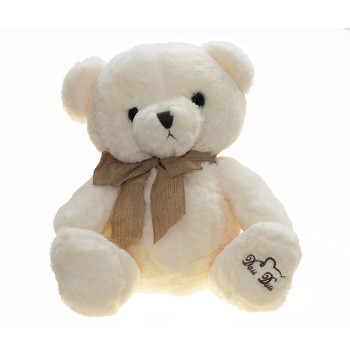 Плюшено мече класик, бежаво, 35 см