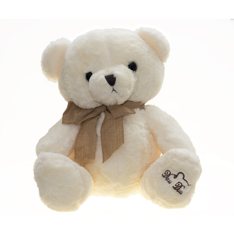 Плюшено мече класик, бежаво, 35 см