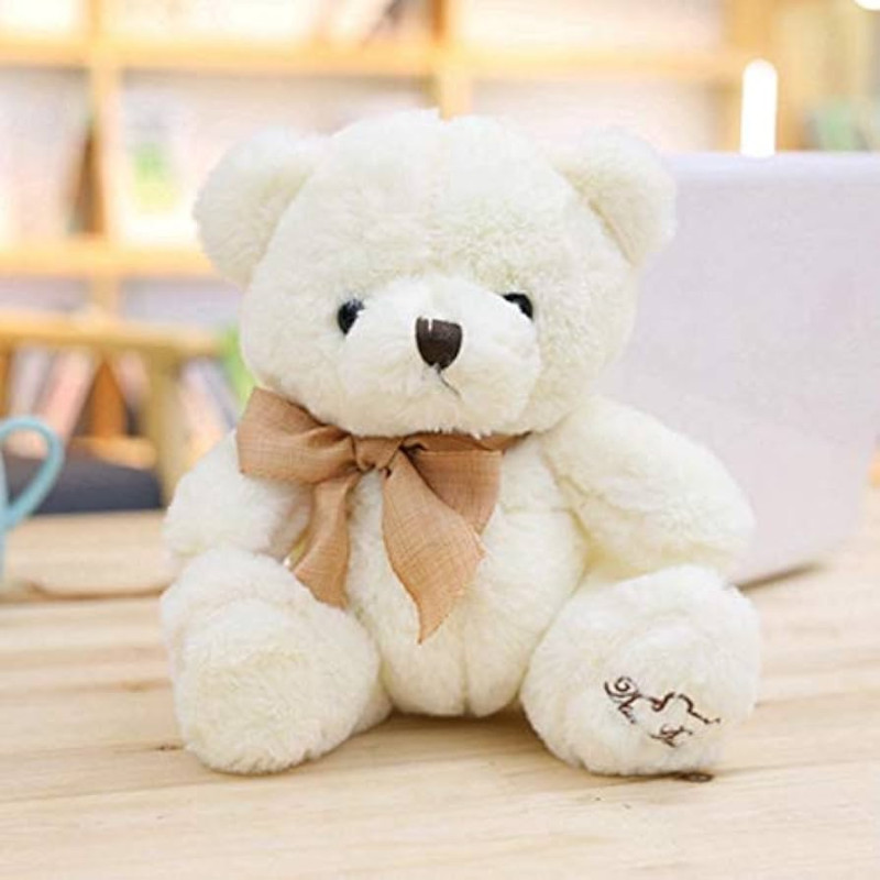 Плюшено мече, бежаво, 23 см