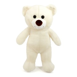 Плюшено мече Иво, екрю, 40 см