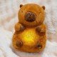 Плюшена дишаща играчка Капибара с музика и светлини, 30 см Плюшена дишаща играчка Капибара с музика и светлини, 30 см