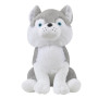 Плюшено куче Хъски със сини очи, 35 см