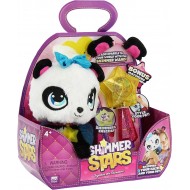 Плюшена играчка Shimmer Stars - Панда Пикси, с аксесоари